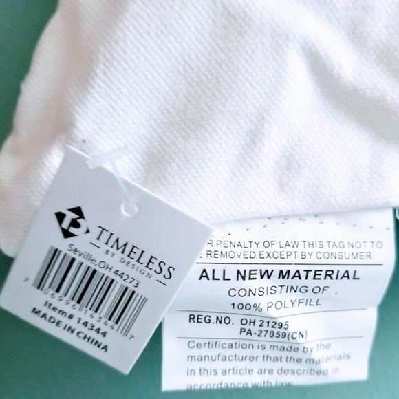 Brand new! Farm house style‎ Hello handsome Pillow White and Black 16 x 16 - Picture 3 of 4